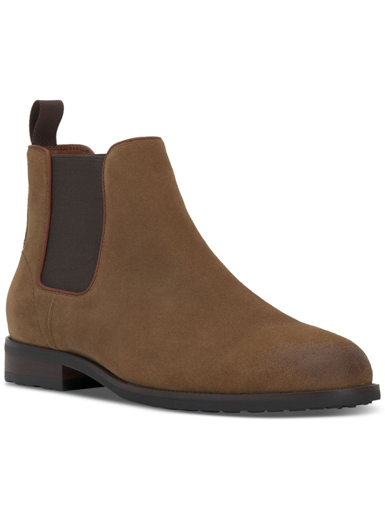 VINCE CAMUTO Mens Brown Lug Sole Pull Tab Goring Cushioned  display picture 2