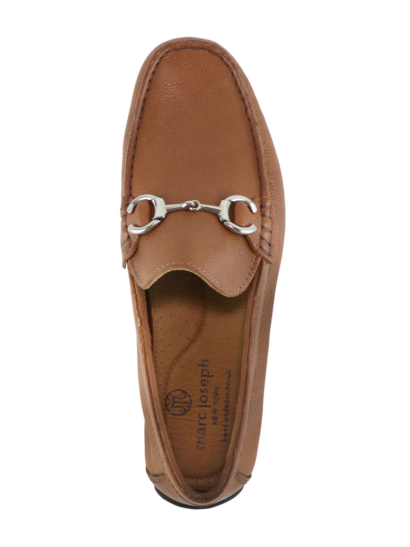 MARC JOSEPH NEW YORK Mens Brown Bit Hardware Moc Toe Driver  display picture 1