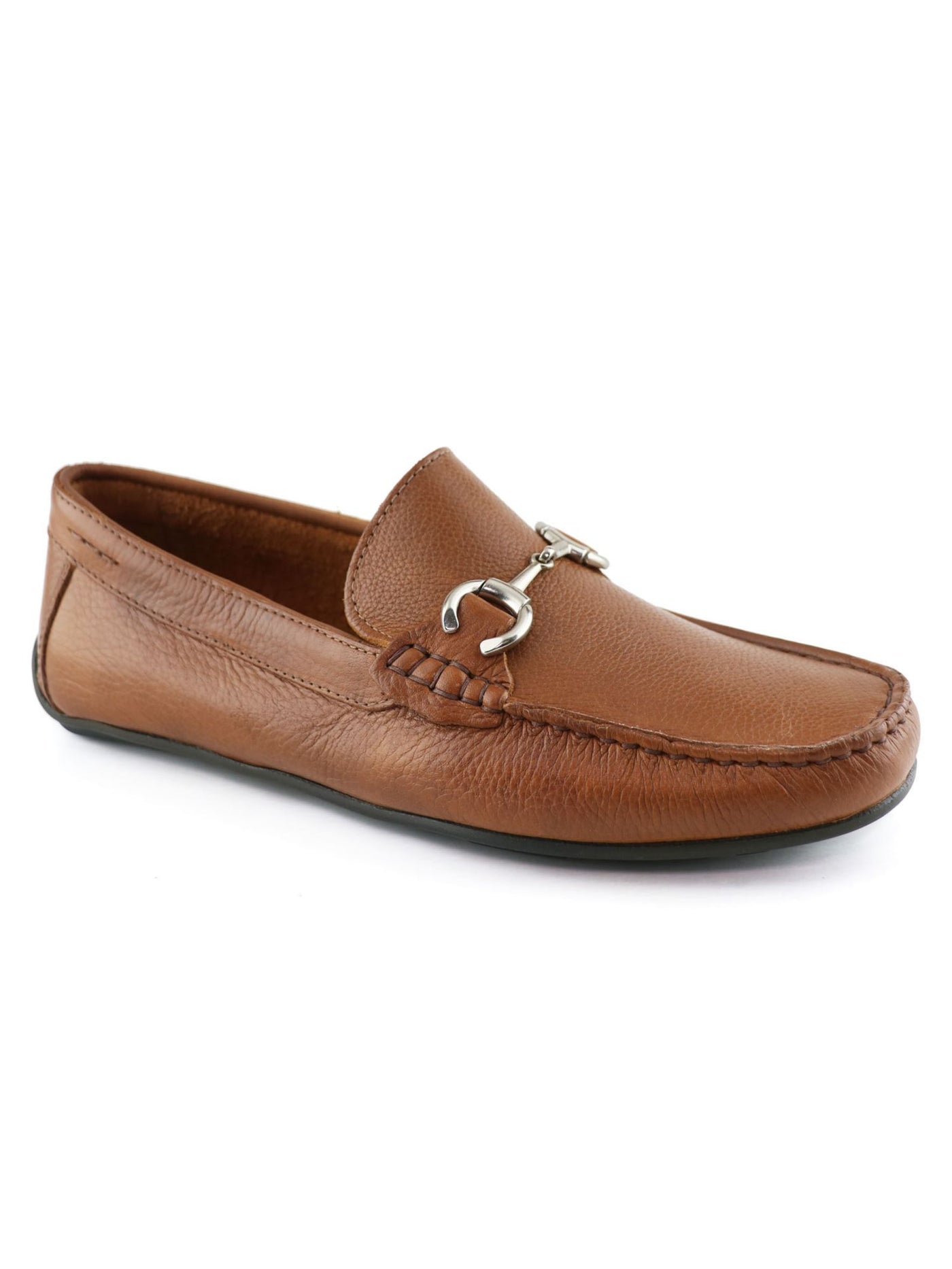 MARC JOSEPH NEW YORK Mens Brown Bit Hardware Moc Toe Driver  display picture 2