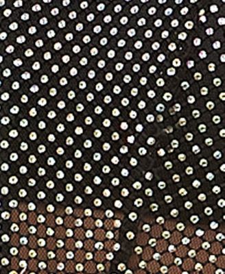 CITY STUDIO Womens Black Rhinestone Zippered Tiered Skirt Spaghetti Strap Sweetheart Neckline Mini Party Fit + Flare Dress