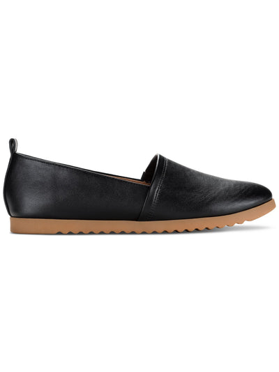 STYLE & COMPANY Womens Black Heel Pull-Tab Goring Cushioned Nolaa Round Toe Slip On Loafers Shoes 8 M