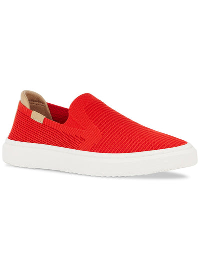 UGG Womens Red Knit Lightweight Padded Stretch Alameda Round Toe Platform Slip On Sneakers Shoes 5.5