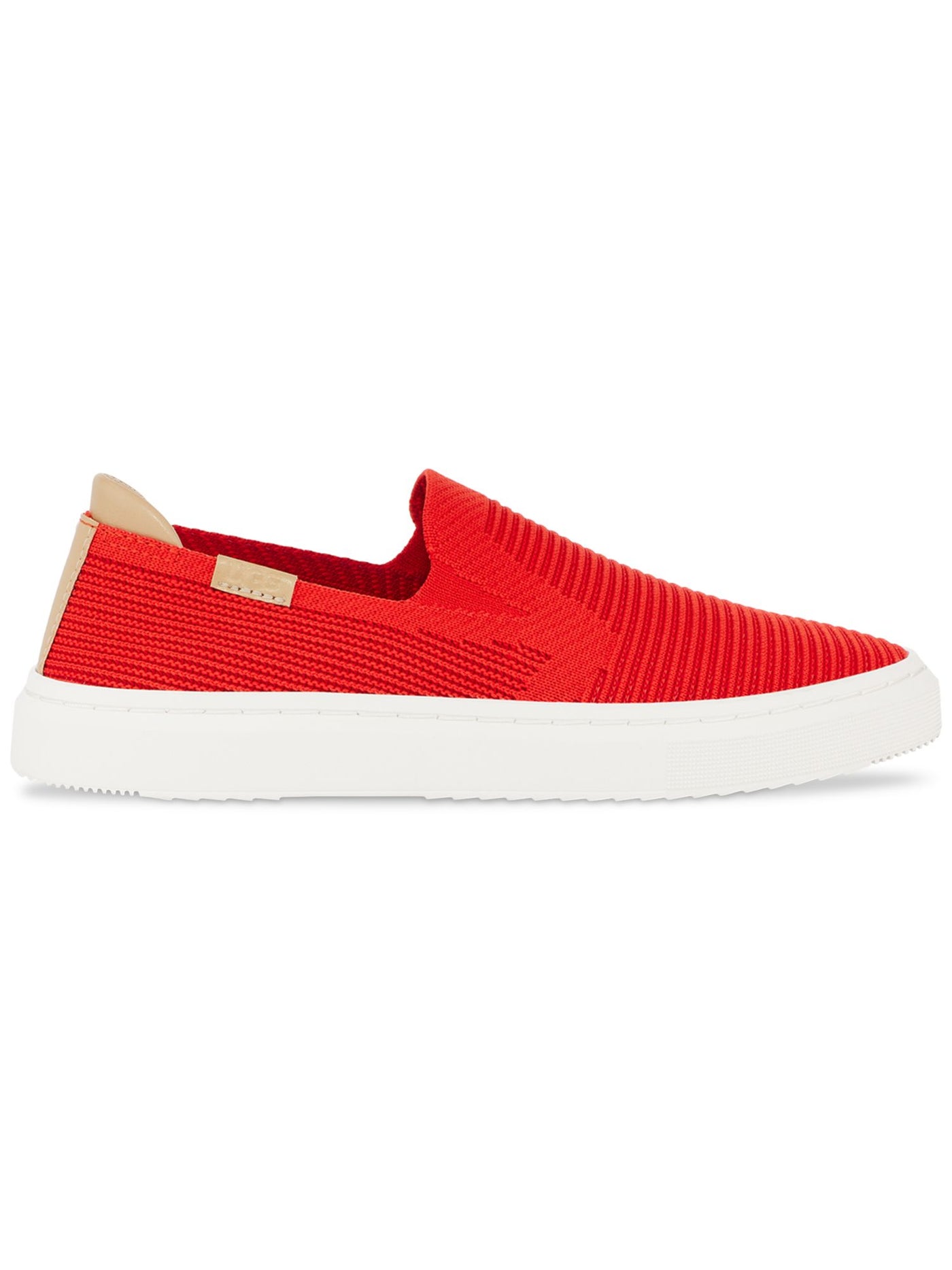 UGG Womens Red Knit Lightweight Padded Stretch Alameda Round Toe Platform Slip On Sneakers Shoes 5.5