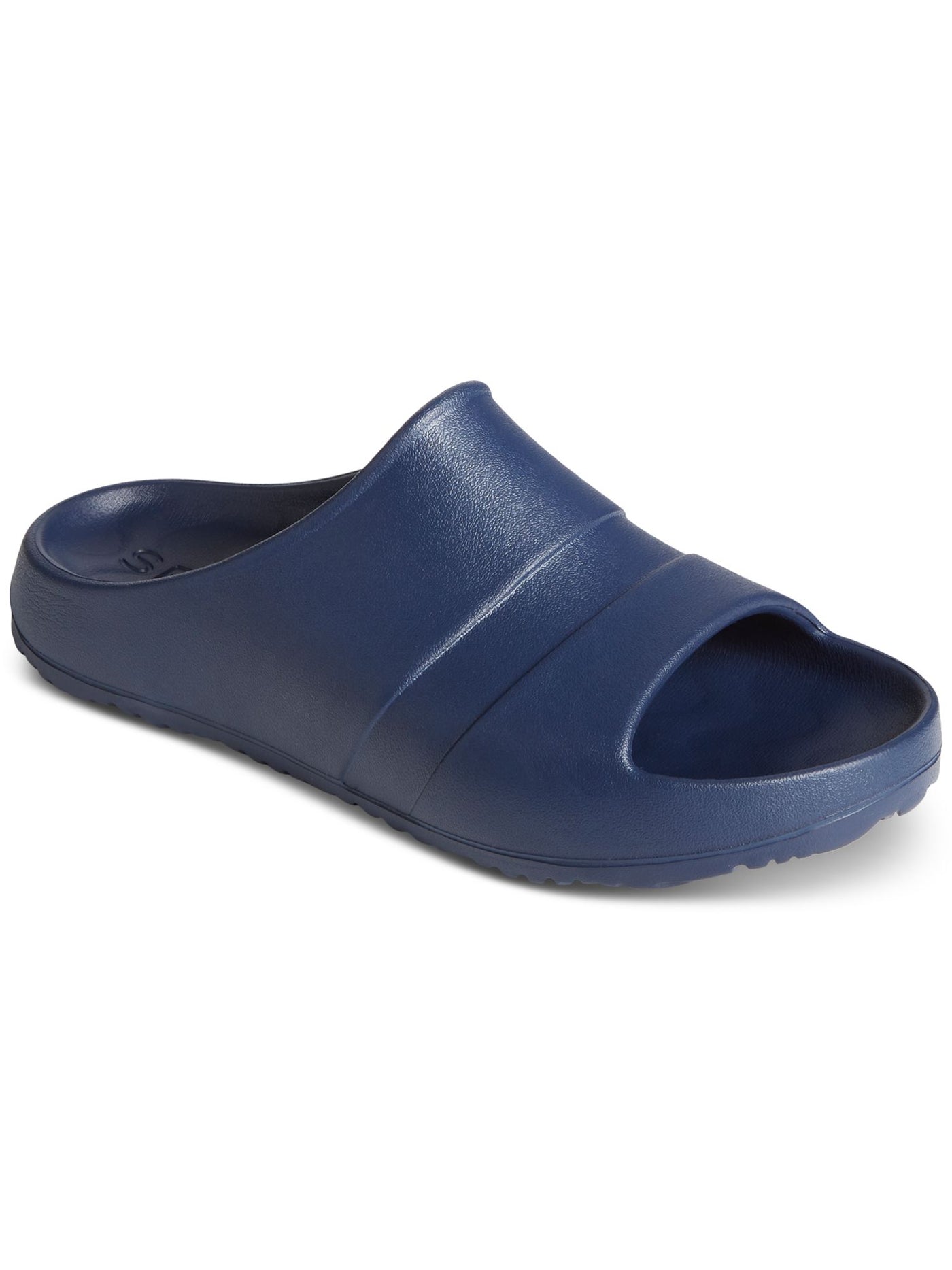 SPERRY Mens Navy Comfort Float Round Toe Slip On Slide Sandals Shoes 8