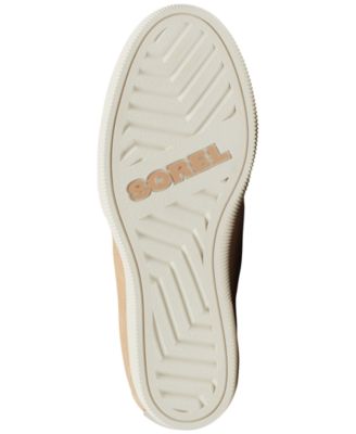 SOREL Womens Beige Elasticized Heel Pull-Tab Cushioned Perforated Out N About Round Toe Leather Booties