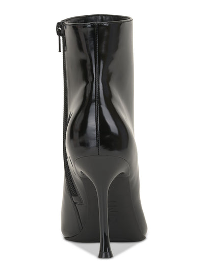INC Womens Black Cap Toe Padded Breathable Rohese Pointed Toe Flare Zip-Up Dress Boots 9.5 M