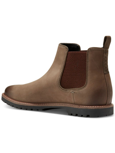 COLE HAAN Mens Brown Padded Lug Sole Goring Water Resistant Midland Round Toe Chelsea Boot 11.5 M