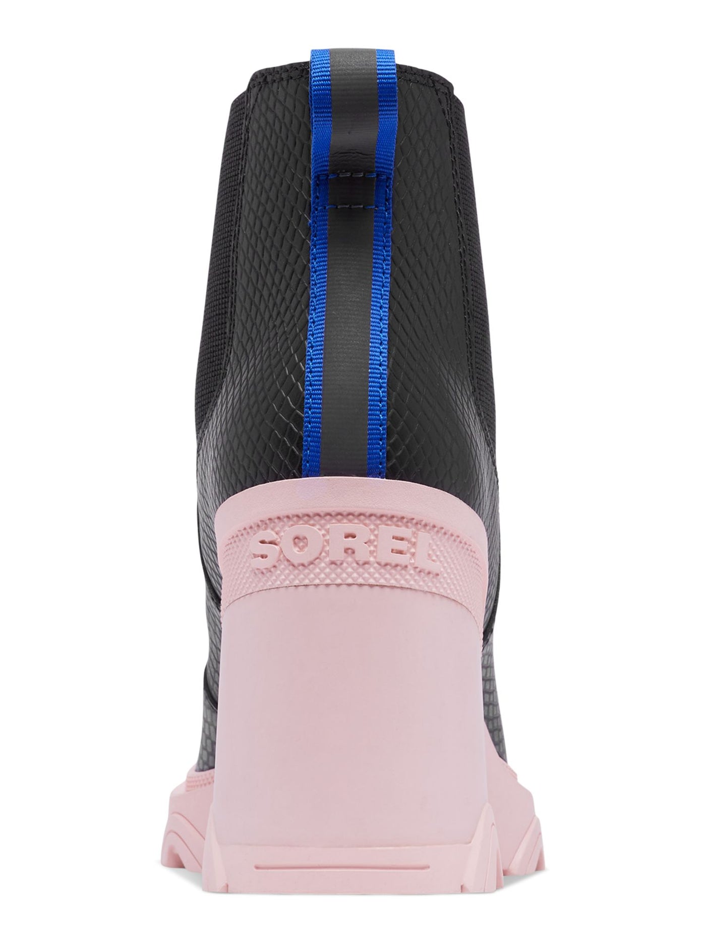 SOREL Womens Black Contrast Sole 1" Platform Goring Cushioned Heel Pull Tab Lug Sole Removable Insole Waterproof Brex Round Toe Block Heel Chelsea 10