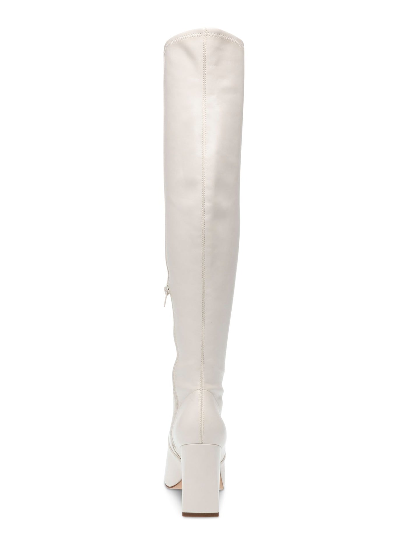 WILD PAIR Womens Ivory Padded Eileene Pointed Toe Block Heel Zip-Up Dress Boots 9.5