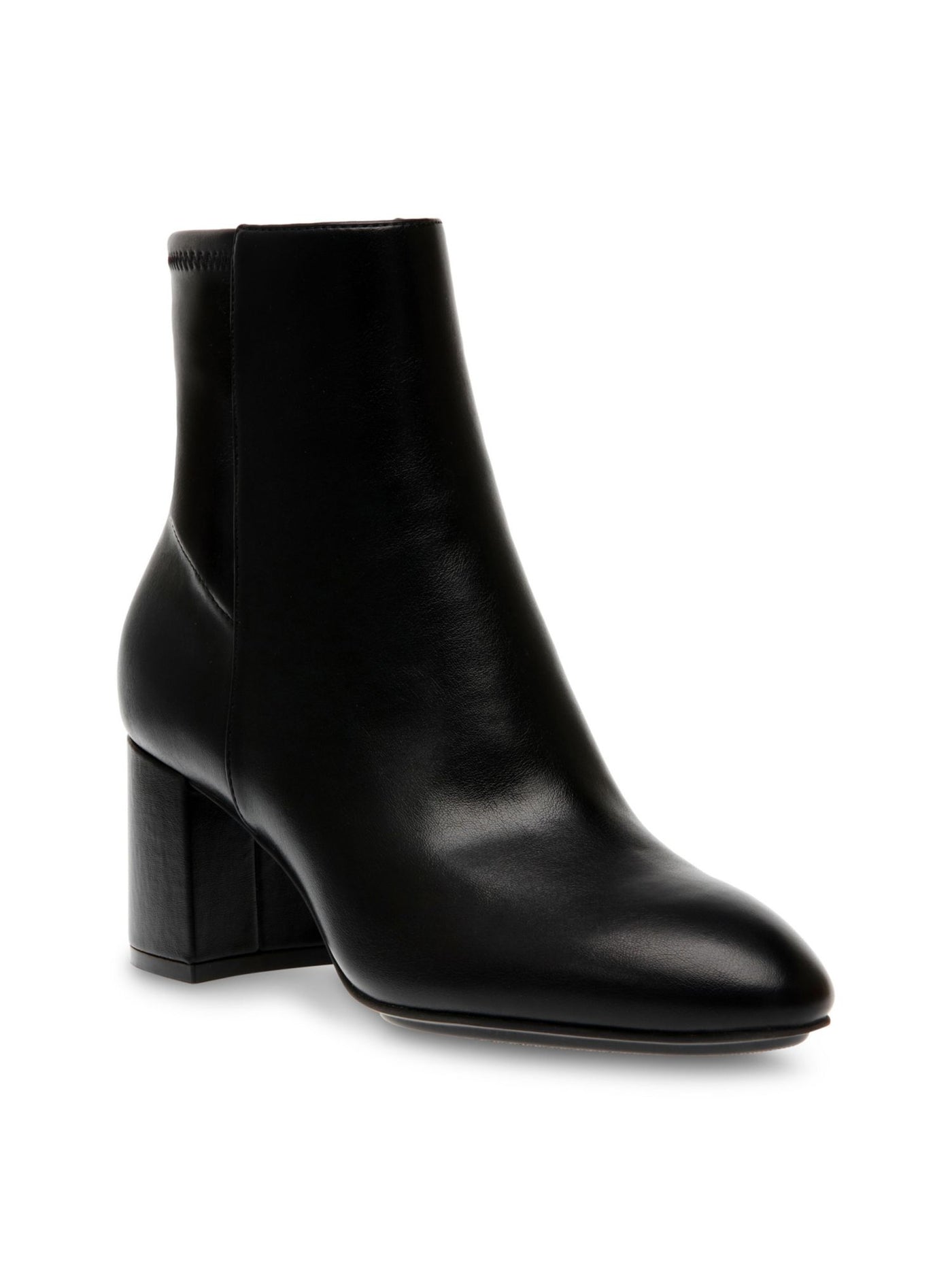 ANNE KLEIN Womens Black Cushioned Clara Pointy Toe Block Heel Zip-Up Booties 7.5 M