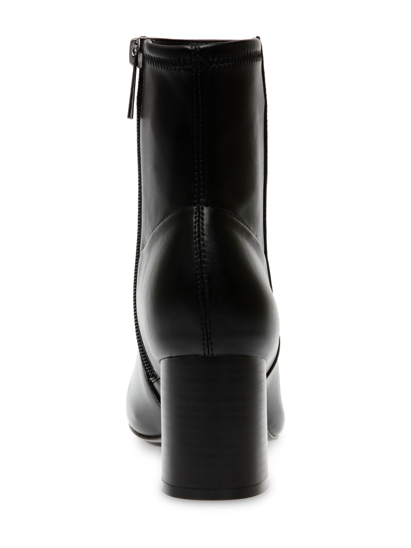 ANNE KLEIN Womens Black Cushioned Clara Pointy Toe Block Heel Zip-Up Booties 7.5 M