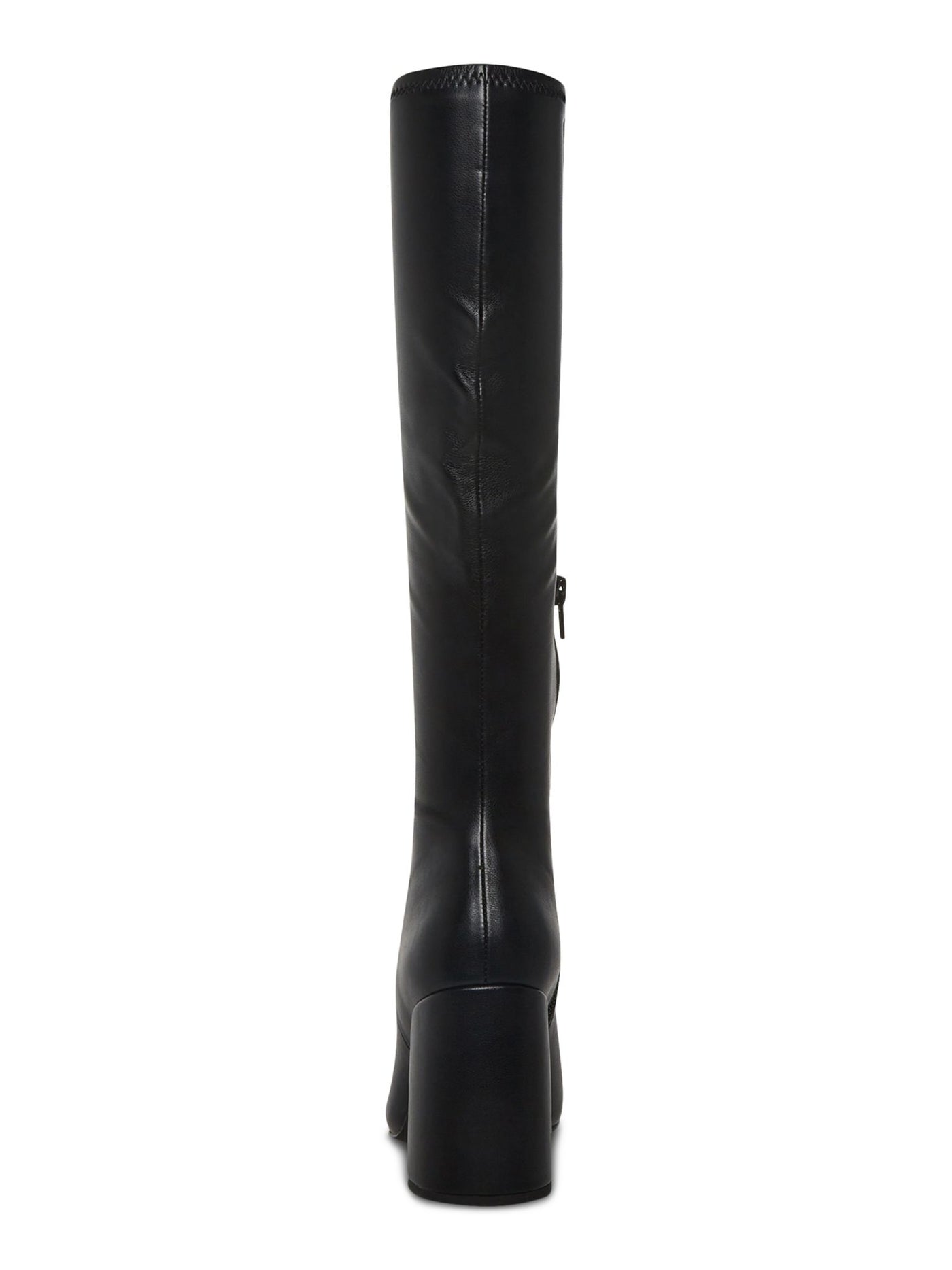 STEVE MADDEN Womens Black Padded Lizah Square Toe Block Heel Zip-Up Dress Boots 10 M