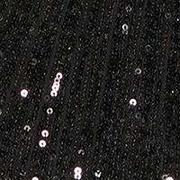 DKNY Womens Black Sequined Zippered Tie-belt Sleeveless Halter Maxi Party Gown Dress