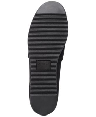 STYLE & COMPANY Womens Black Heel Pull-Tab Goring Cushioned Nolaa Round Toe Slip On Loafers Shoes M