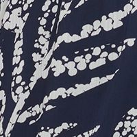 DKNY Womens Navy Lined Smocked Waist Flutter Sleeve V Neck Midi Wear To Work Hi-Lo Dress