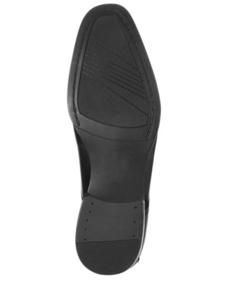 ALFANI Mens Black Padded Andrew Round Toe Block Heel Lace-Up Oxford Shoes M