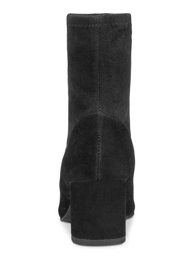 KENNETH COLE Womens Black Comfort Stretch Nikki Square Toe Block Heel Dress Booties 5.5 M