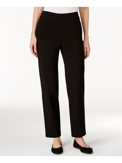 ALFRED DUNNER Womens Black Wear To Work Pants 16