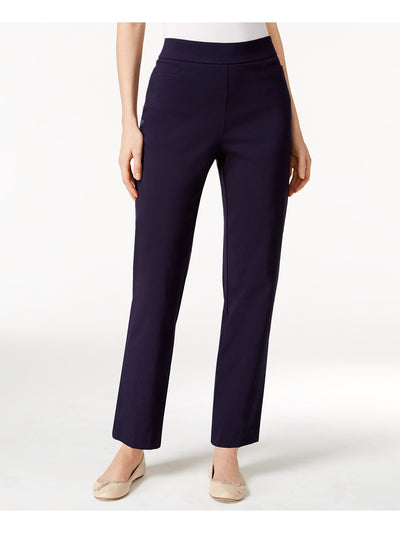ALFRED DUNNER Womens Black Wear To Work Pants 16
