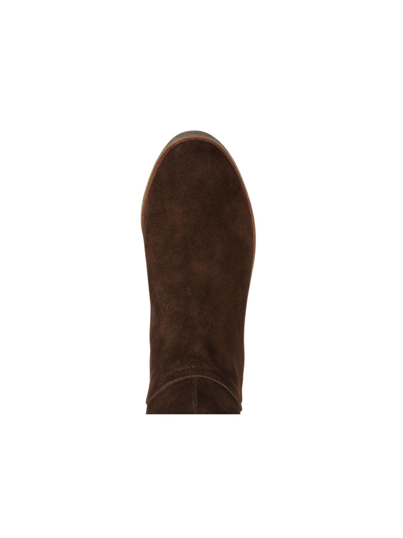 AEROSOLES Womens Brown Comfort Binocular Round Toe Wedge Leather Snow Boots W