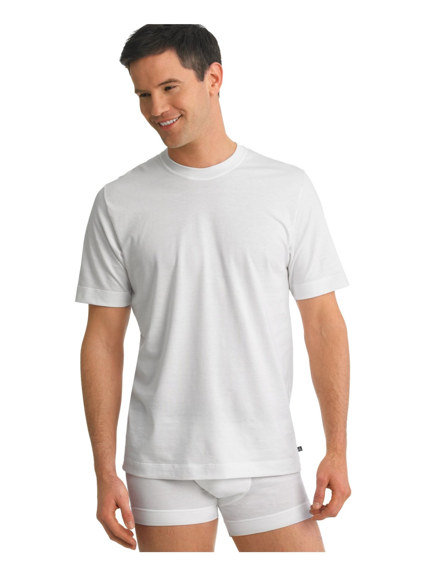 JOCKEY Mens White Short Sleeve Classic Fit T-Shirt XL