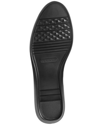 AEROSOLES Womens Gray Goring Padded Comfort Allowance Almond Toe Wedge Zip-Up Leather Booties M