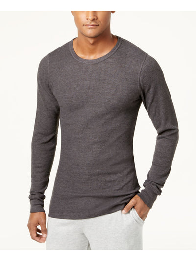 ALFANI Intimates Gray Long Sleeve Casual Shirt L