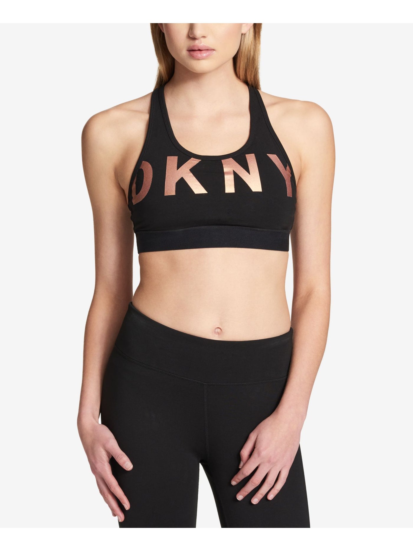 DKNY SPORT Intimates Black Sports Sports Bra XS