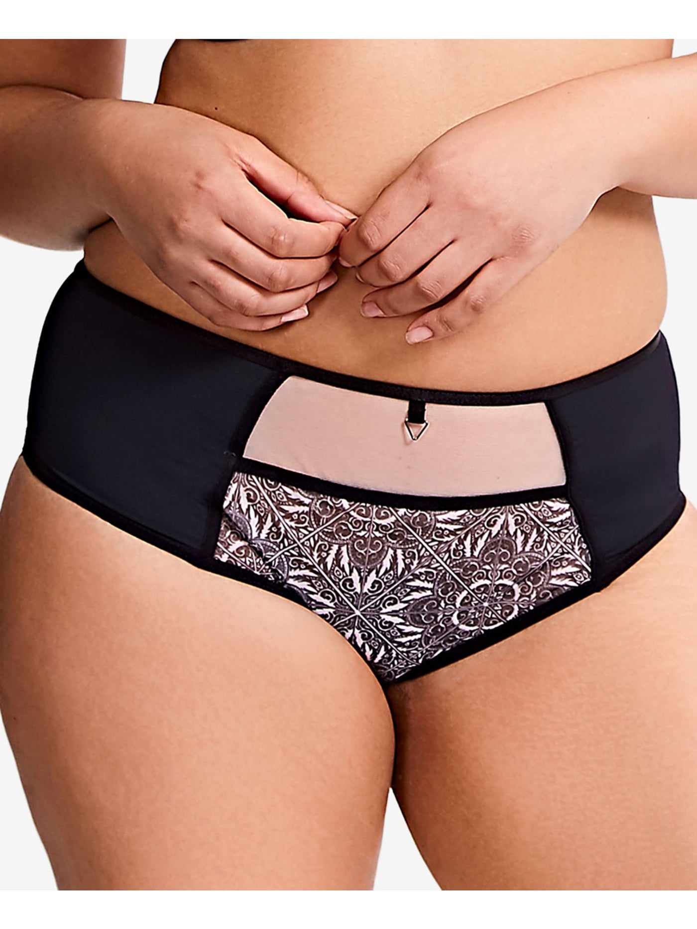 SCULPTRESSE Intimates Black Underwear Briefs Plus 5XL