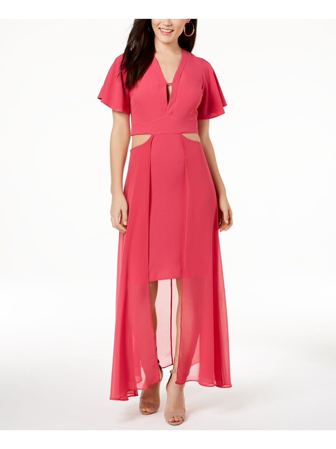 xoxo pink dress XOXO Strapless Juniors Pink Dress Size 7/8 NWT