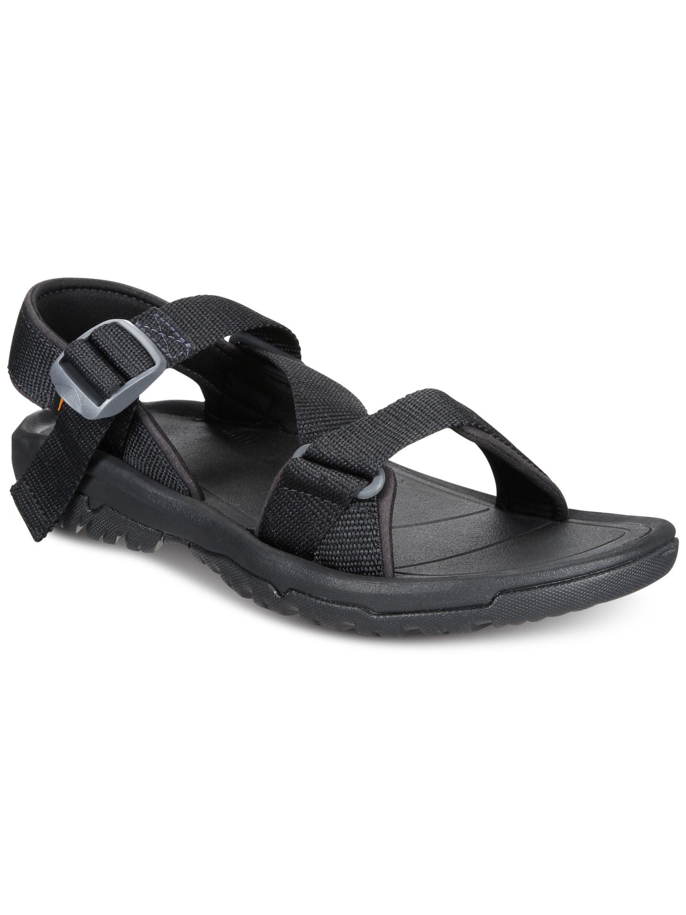 TEVA Mens Black Padded Water Resistant Non-Slip Hurricane Xlt2 Open Toe Sandals Shoes 12