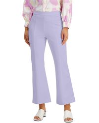 ALFANI Womens Purple Wear To Work Wide Leg Pants 16