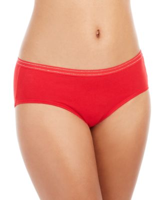 JENNI Intimates Red Solid Everyday Hipster Size: XXXL