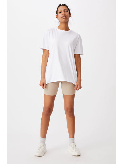 Cotton On Womens White Short Sleeve Crew Neck T-Shirt M