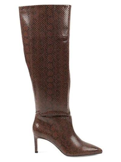 BCBGENERATION Womens Brown Comfort Padded Marlo Pointy Toe Stiletto Slouch Boot 5.5 M