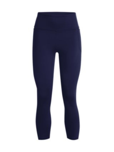 UNDER ARMOUR Womens Navy Moisture Wicking Pocketed Stretch Ankle Active Wear High Waist Leggings XS