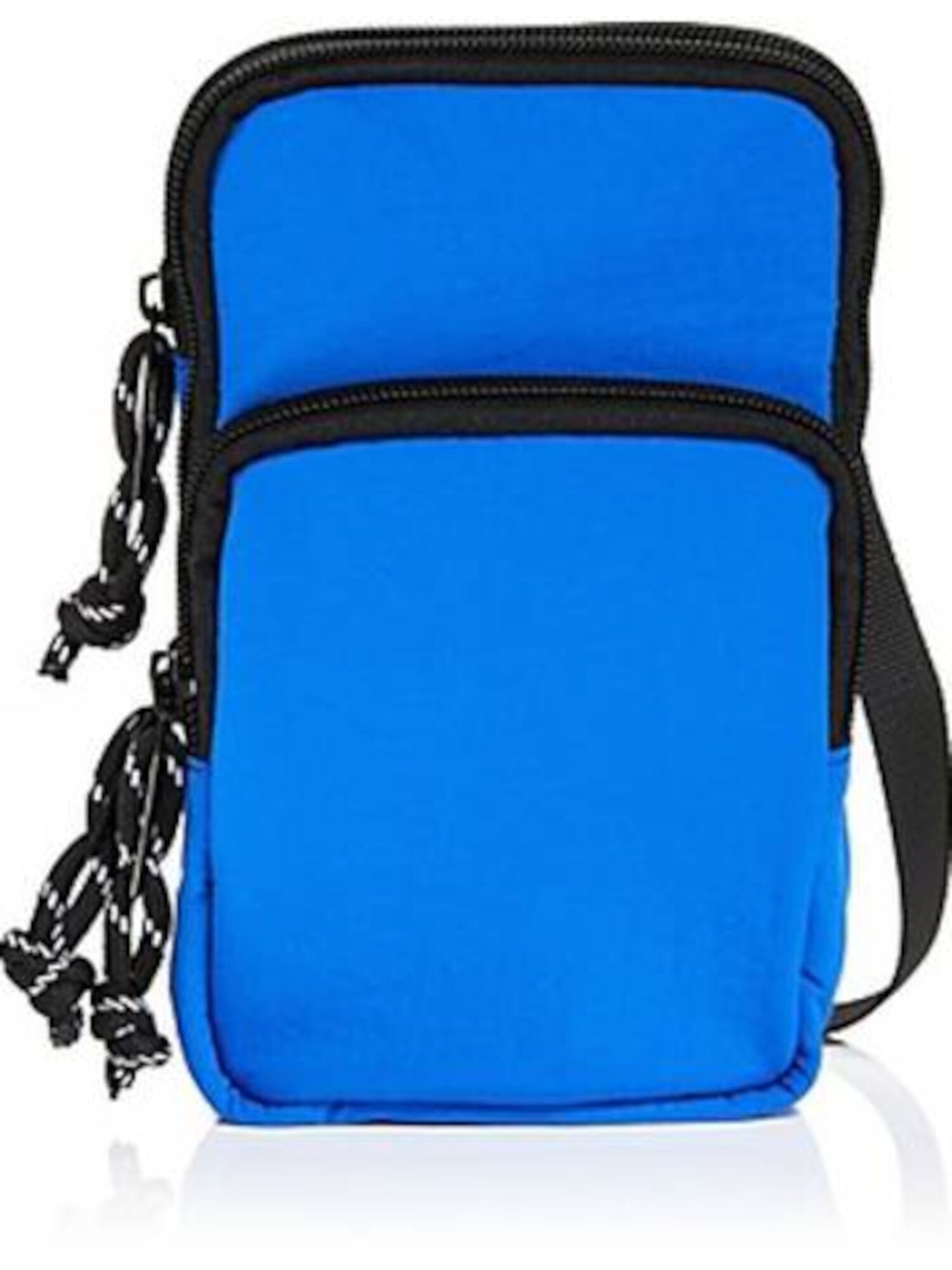 AQUA Women's Blue Nylon Removable Strap Includes 11 Inch Carry Strap Adjustable Strap Phone Pouch