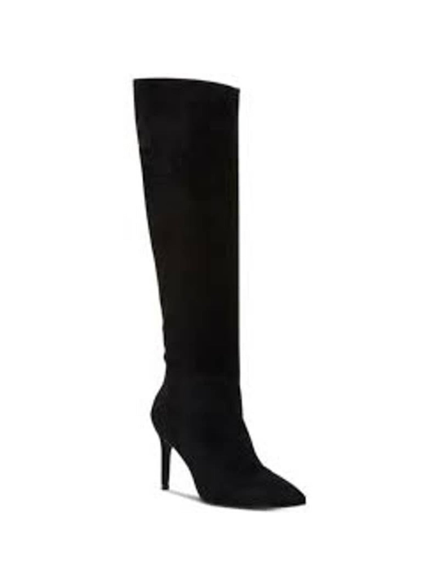 STEVE MADDEN Womens Black Padded Kimari Pointed Toe Stiletto Heeled Boots 5.5 M