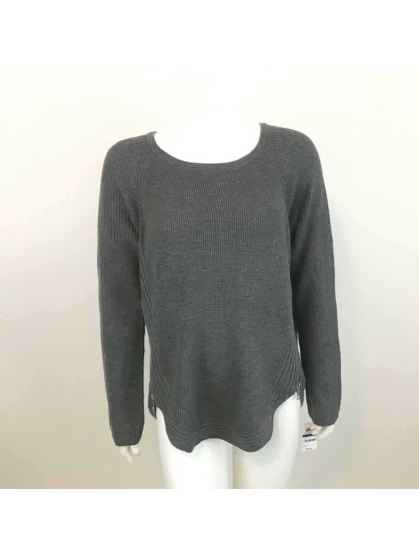 INC Womens Gray Long Sleeve Boat Neck Sweater Size: 2XL