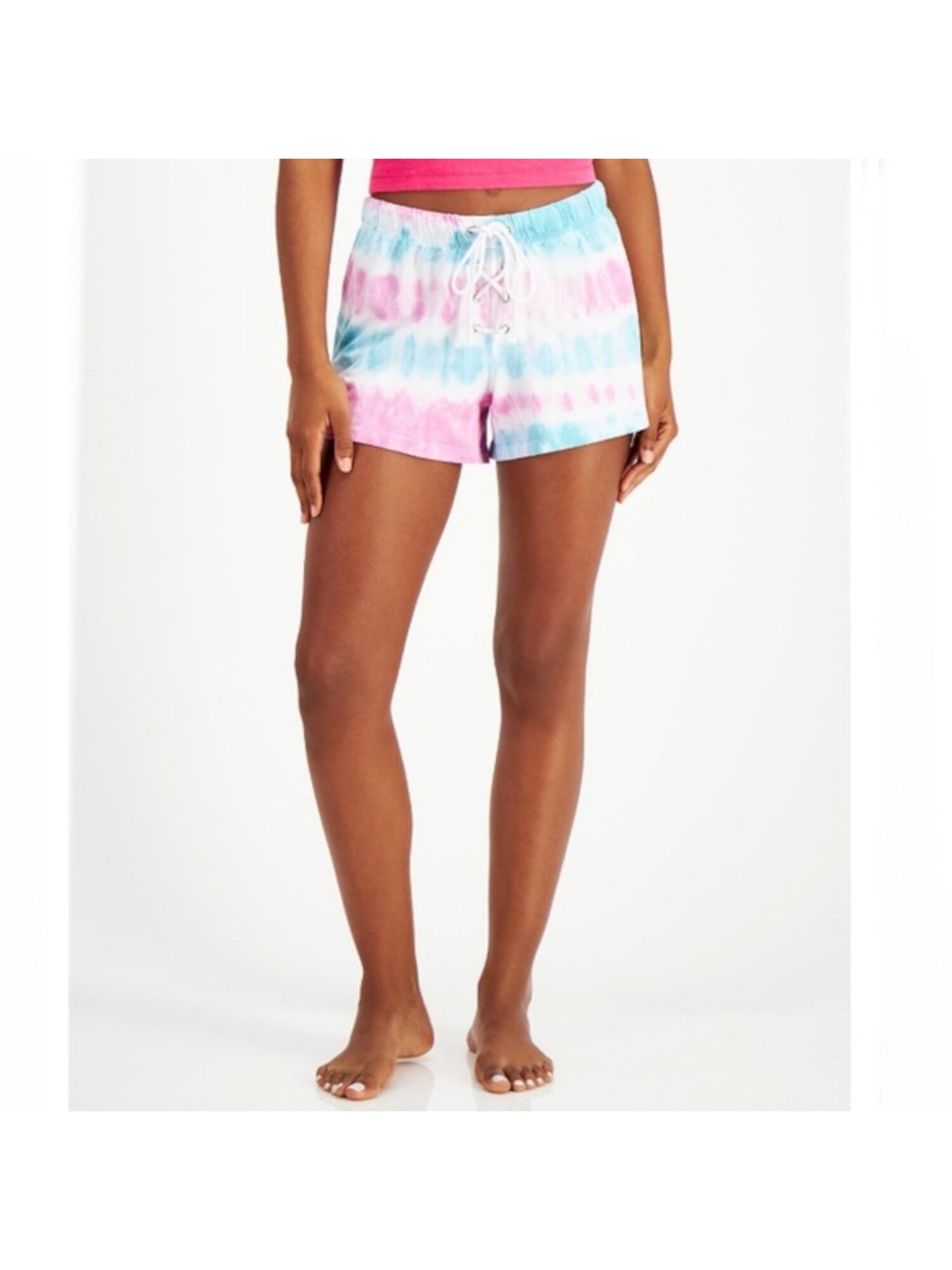 JENNI Intimates Pink Knit Sleepwear Shorts Size: L