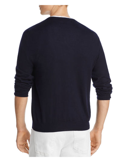 The Mens store Mens Navy Crew Neck Cotton Sweater L