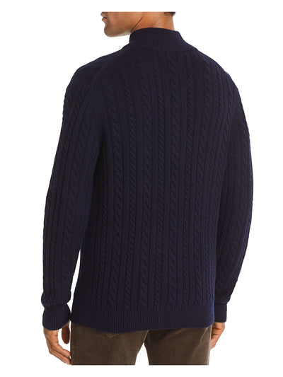 THE MENS STORE Mens Blue Classic Fit Sweater S
