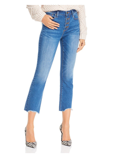 AQUA Womens Blue Cropped Jeans Size: 29