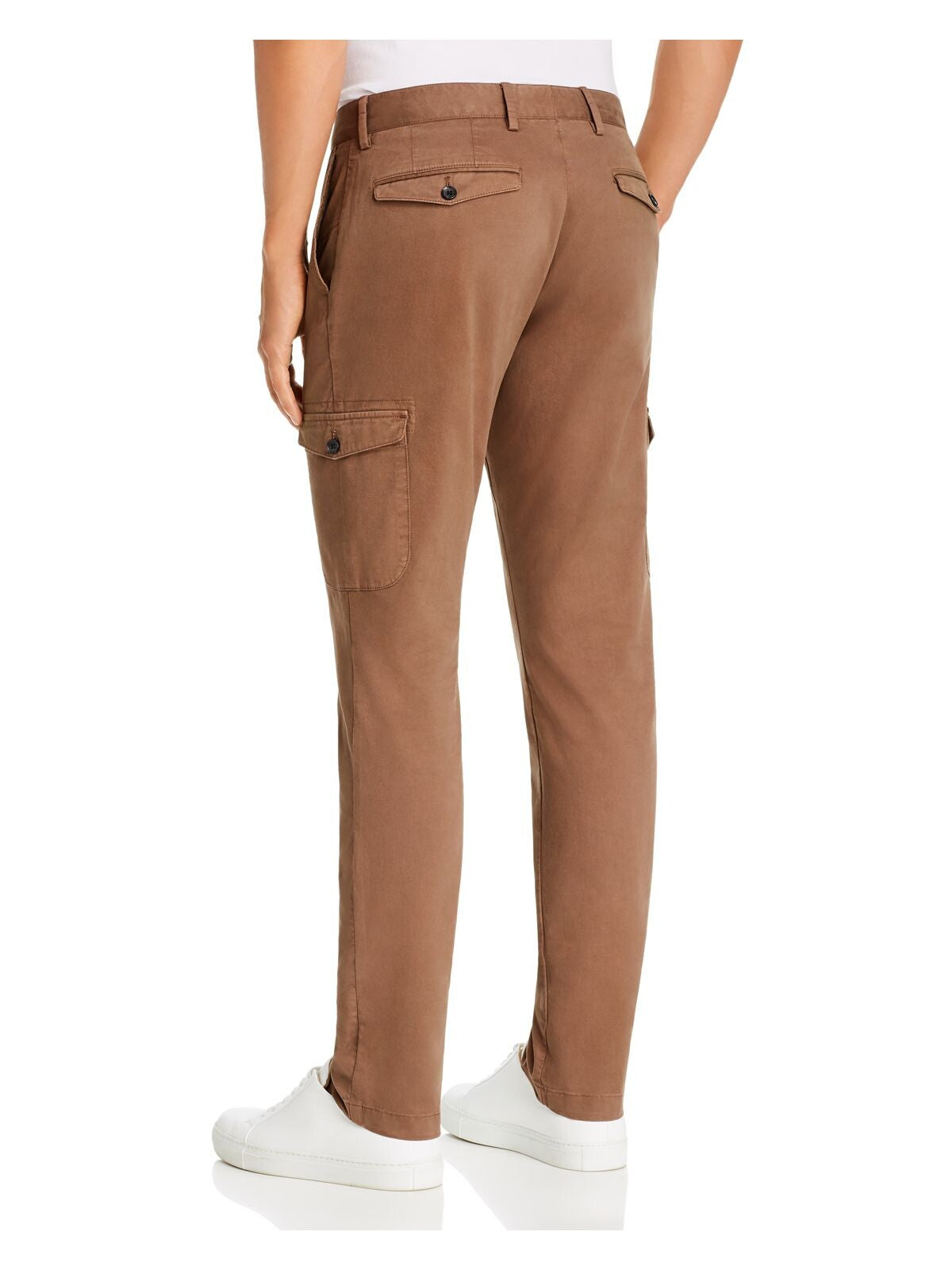 DYLAN GRAY Mens Brown Classic Fit Cargo Pants 34