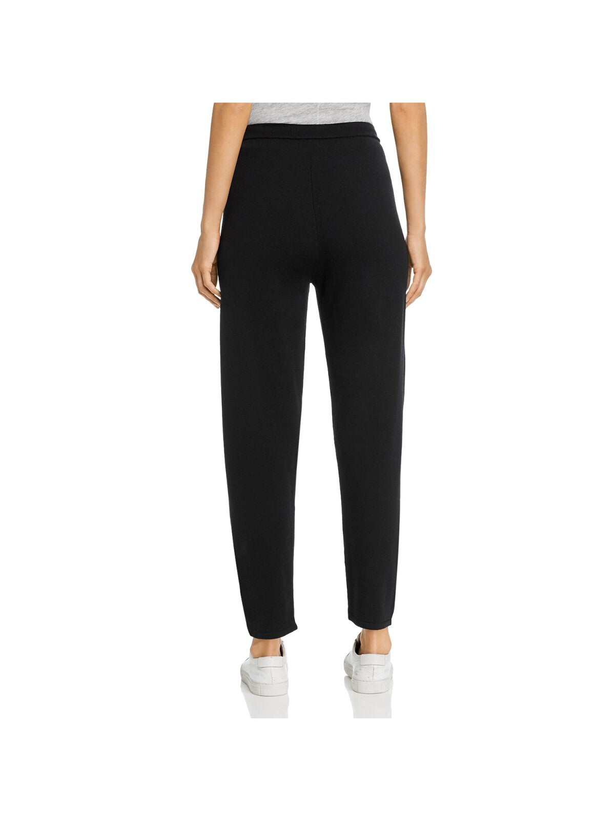 EILEEN FISHER Womens Black Pocketed Tie Jogger Pants Petites PL