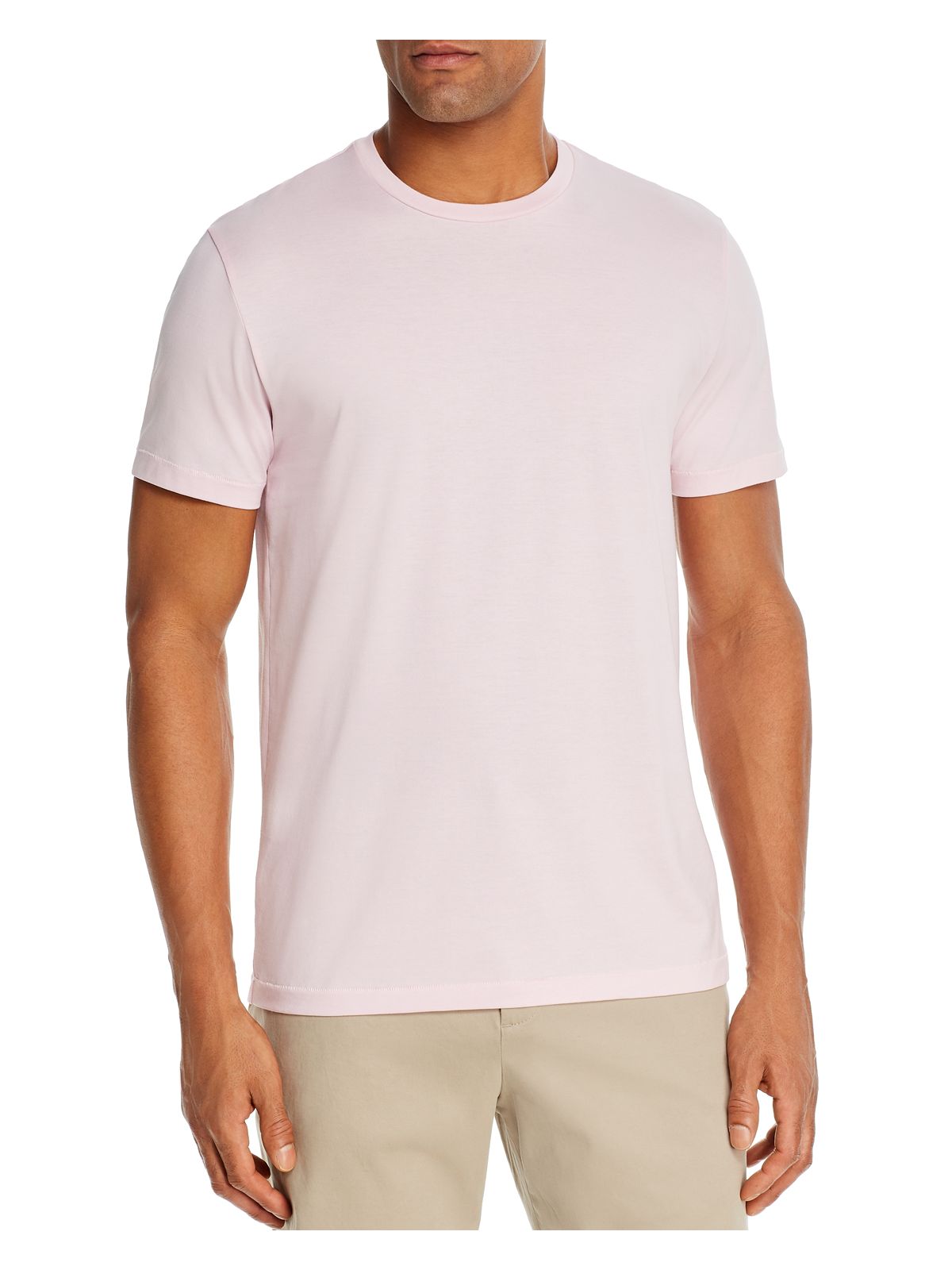 The Mens store Mens Pink Short Sleeve Classic T-Shirt L