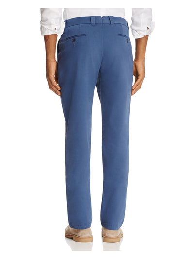 The Mens store Mens Blue Classic Fit Chino Pants 34W X 34L