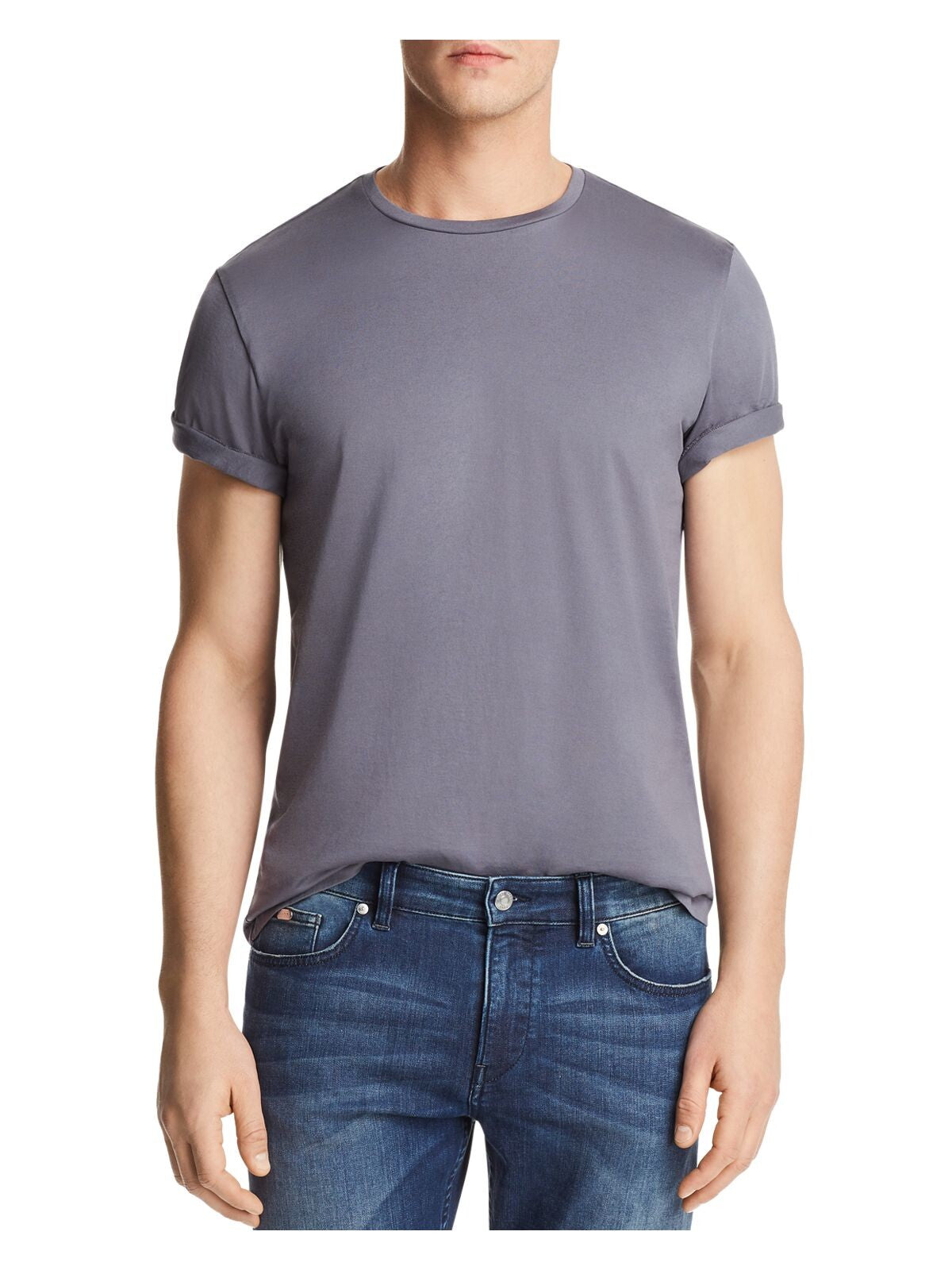 The Mens store Mens Purple Classic T-Shirt S