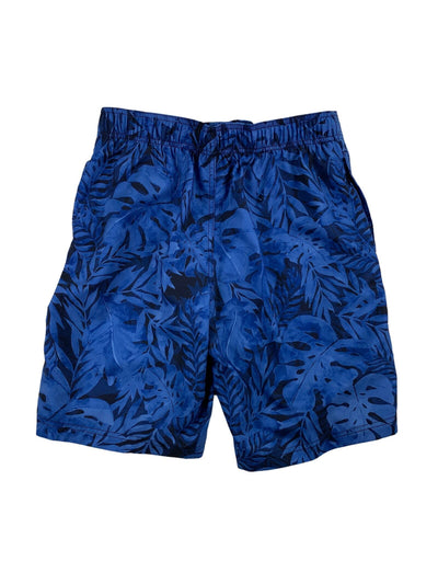 SPEEDO Mens Bondi Blue Drawstring, Printed Stretch Athletic Shorts XXL