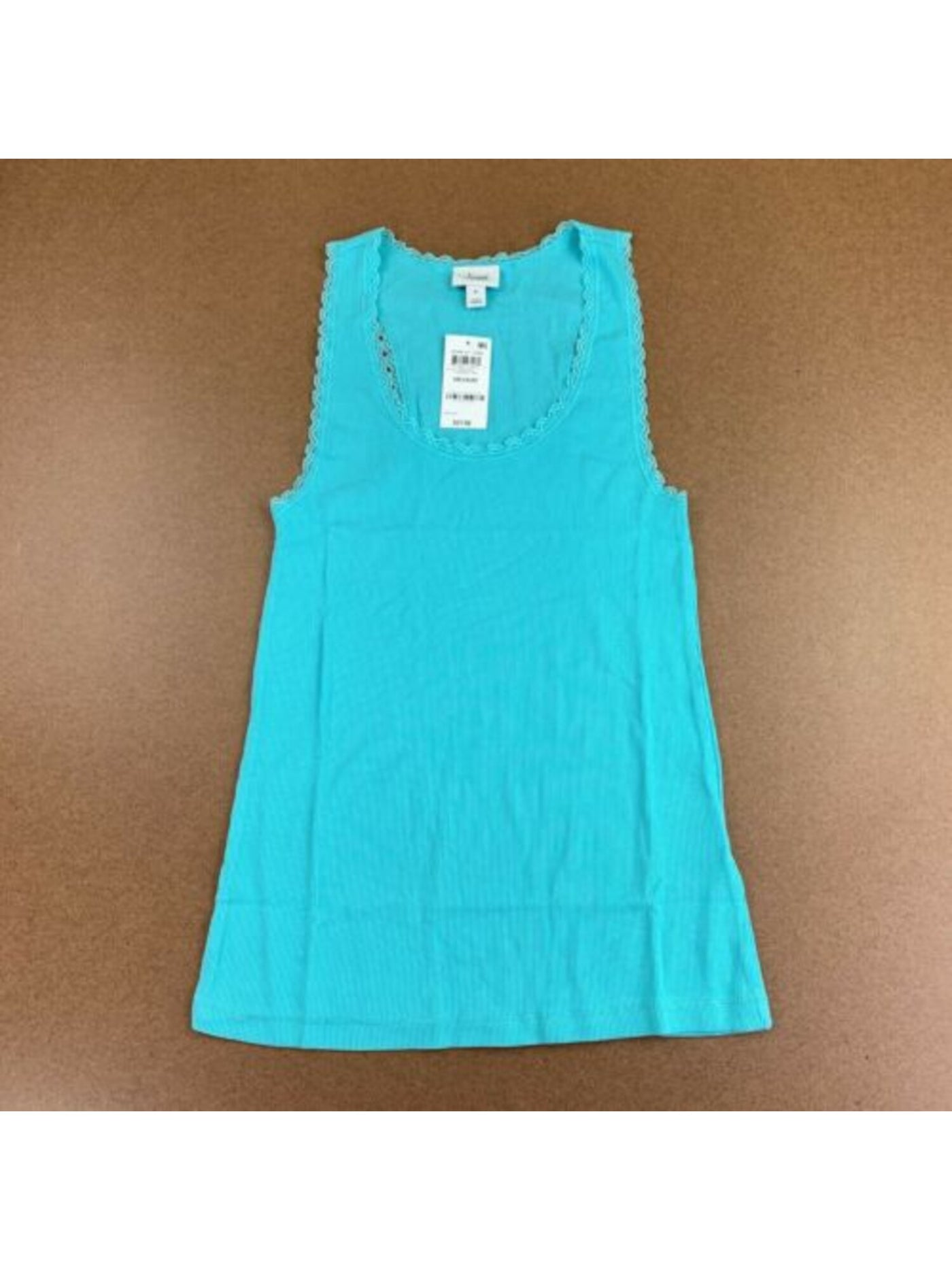 JENNI Intimates Turquoise Tank Top Sleepwear Shirt Size: M